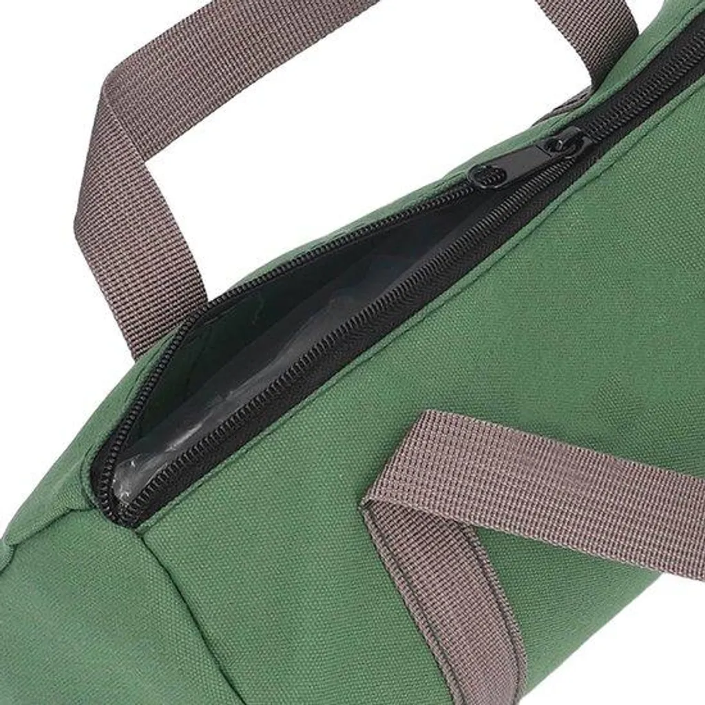 Sac à dos jardinage imperméable robuste avec poches pour tournevis - Vert