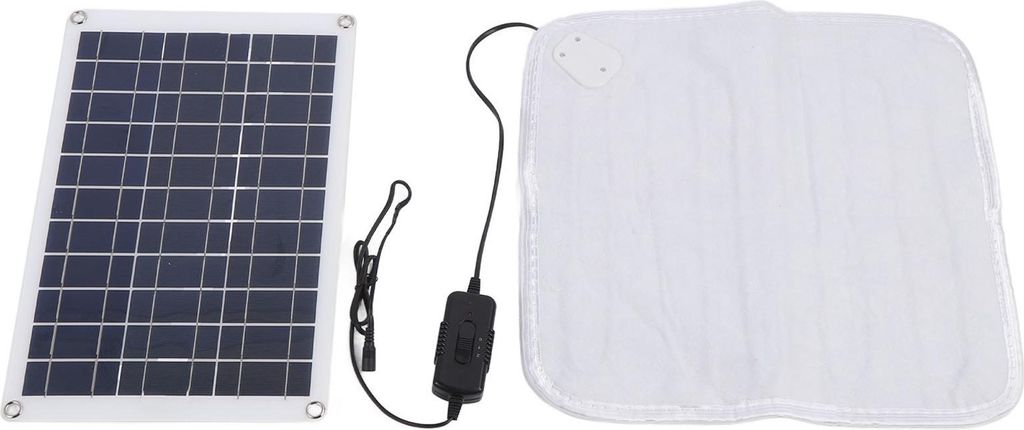 Panel słoneczny z podgrzewanym kocem 50W z regulowanymi Zdjęcie produktu 