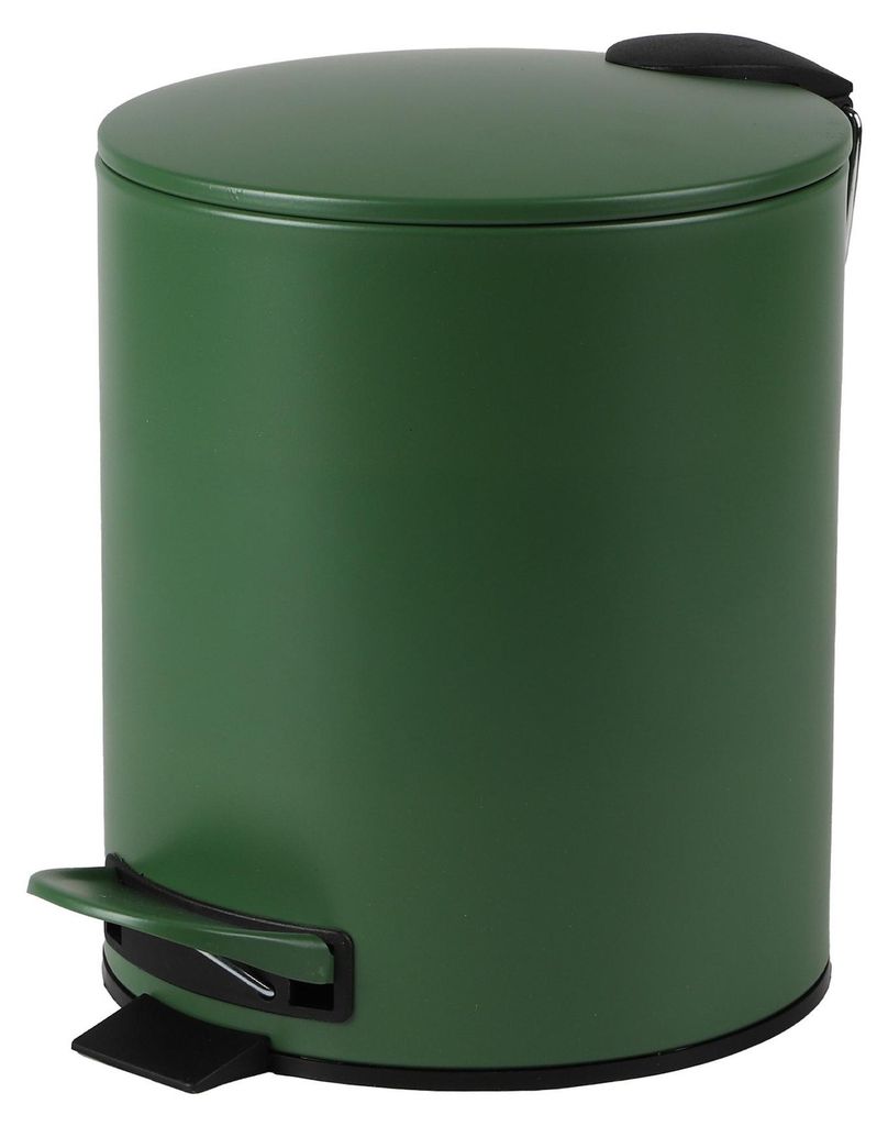 Urban Living Treteimer Toulon - dunkelgrun - 5L - Metall Produktbild 