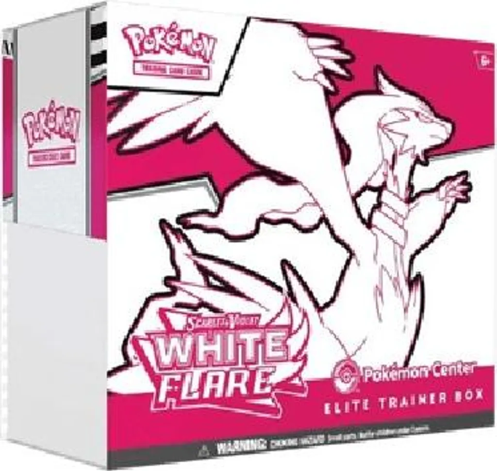 Pokemon Center ETB White Flare : Boosters Rares et Accessoires Exclusifs