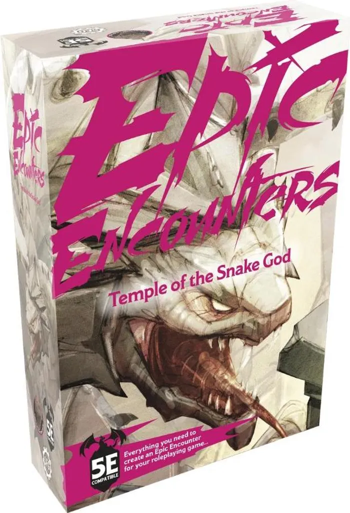 Pack Combat de Boss Temple of the Snake God - Simplifiez vos Parties JDR