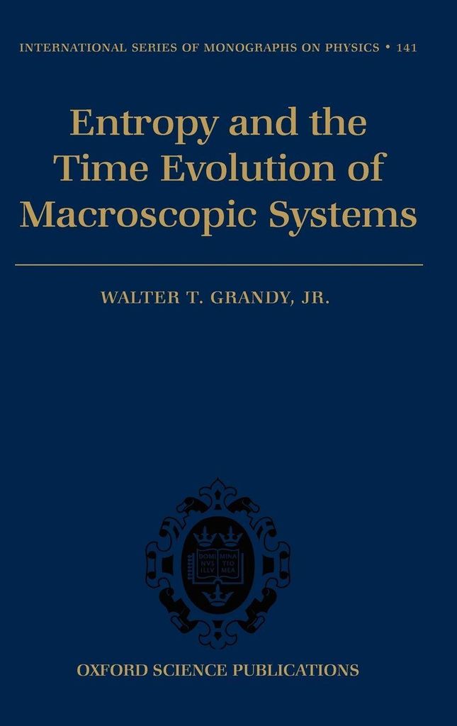 Entropy and the Time Evolution of Macroscopic Systems