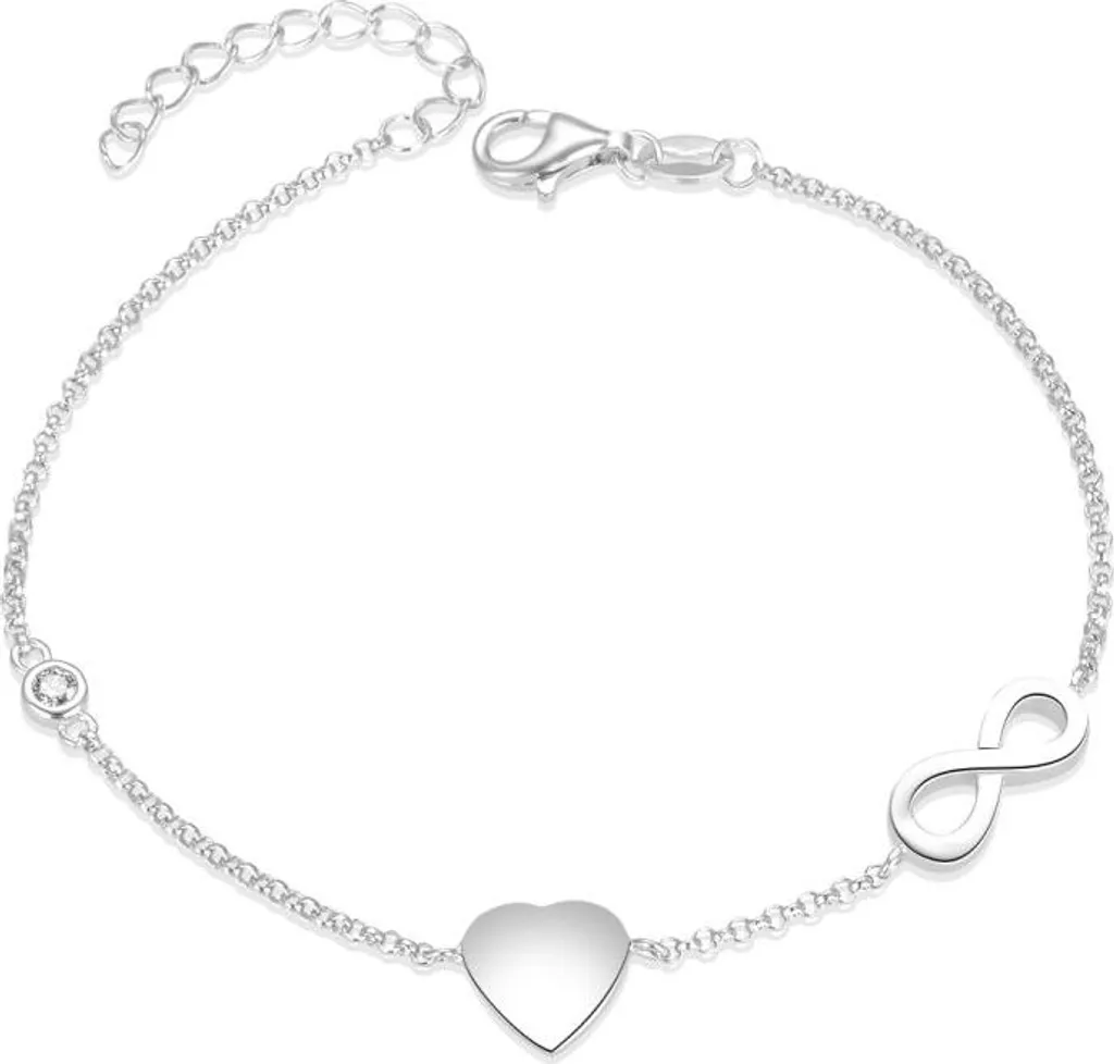 Bracelet argent hypoallergénique AGB635 / 21 durable et brillant