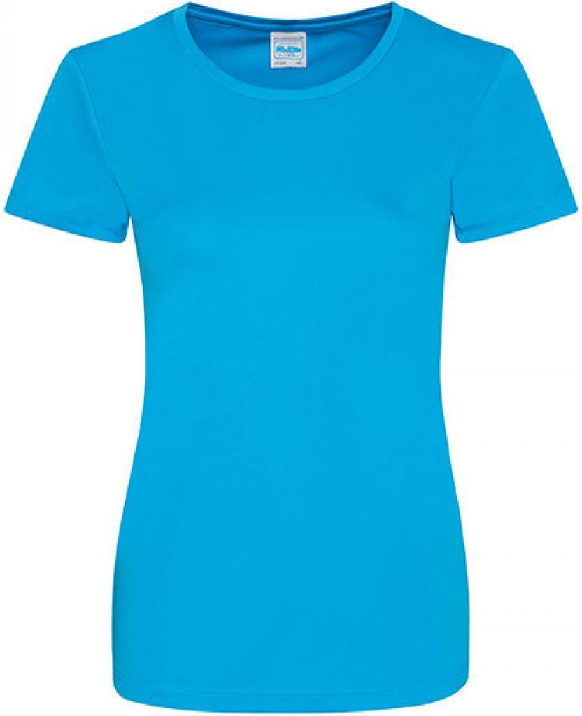 Just Cool JC025 | Damen Cool Smooth T / USF 30+ - Farbe: Sapphire Blue - Größe: L