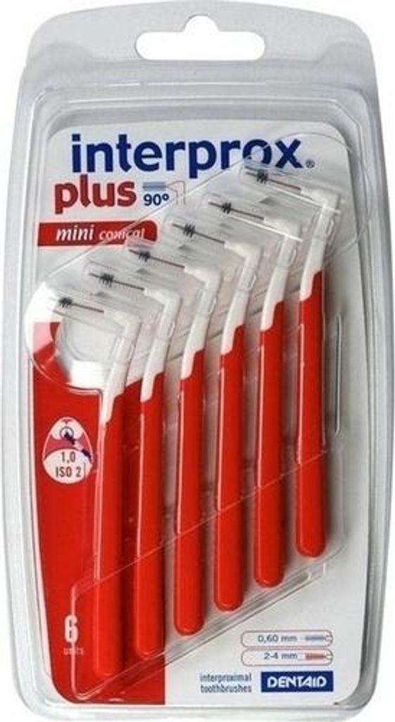 INTERPROX plus mini conical rot Interdentalbürste