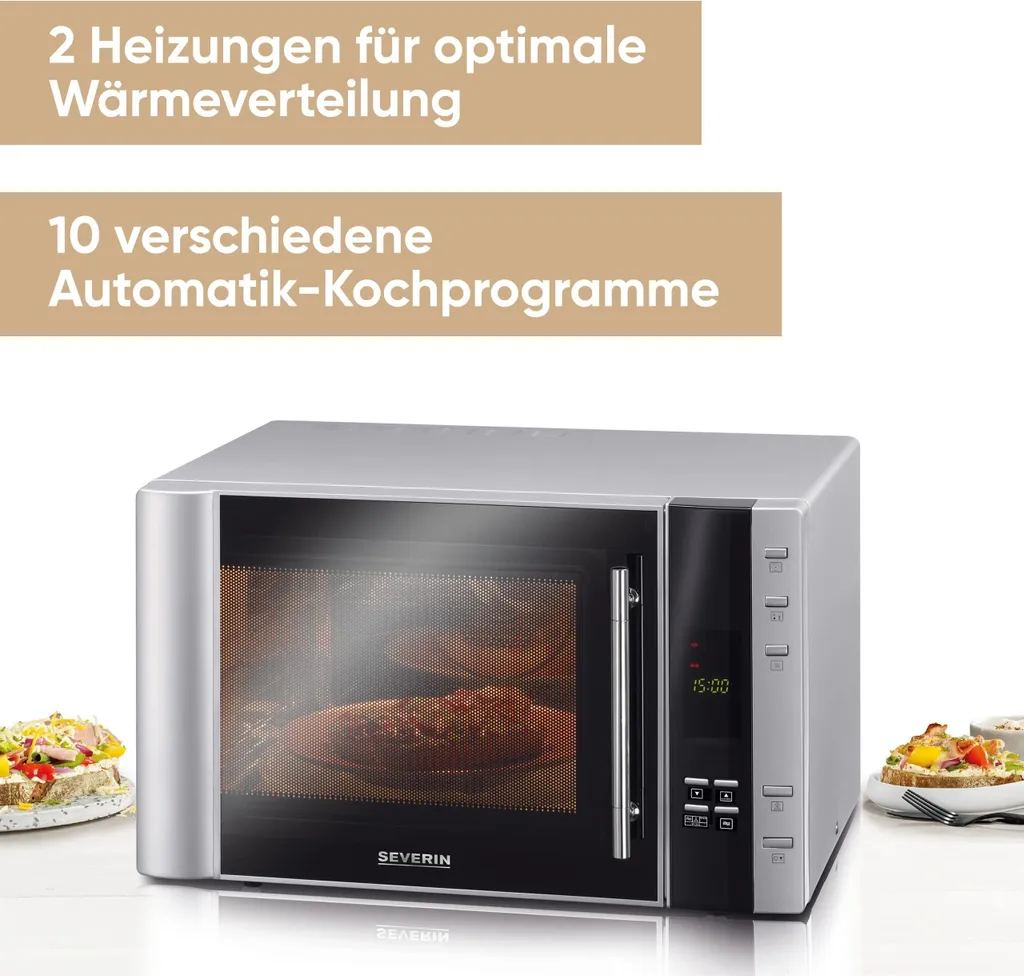 Four micro-ondes grill 30L Severin : l'appareil de cuisson idéal - 9