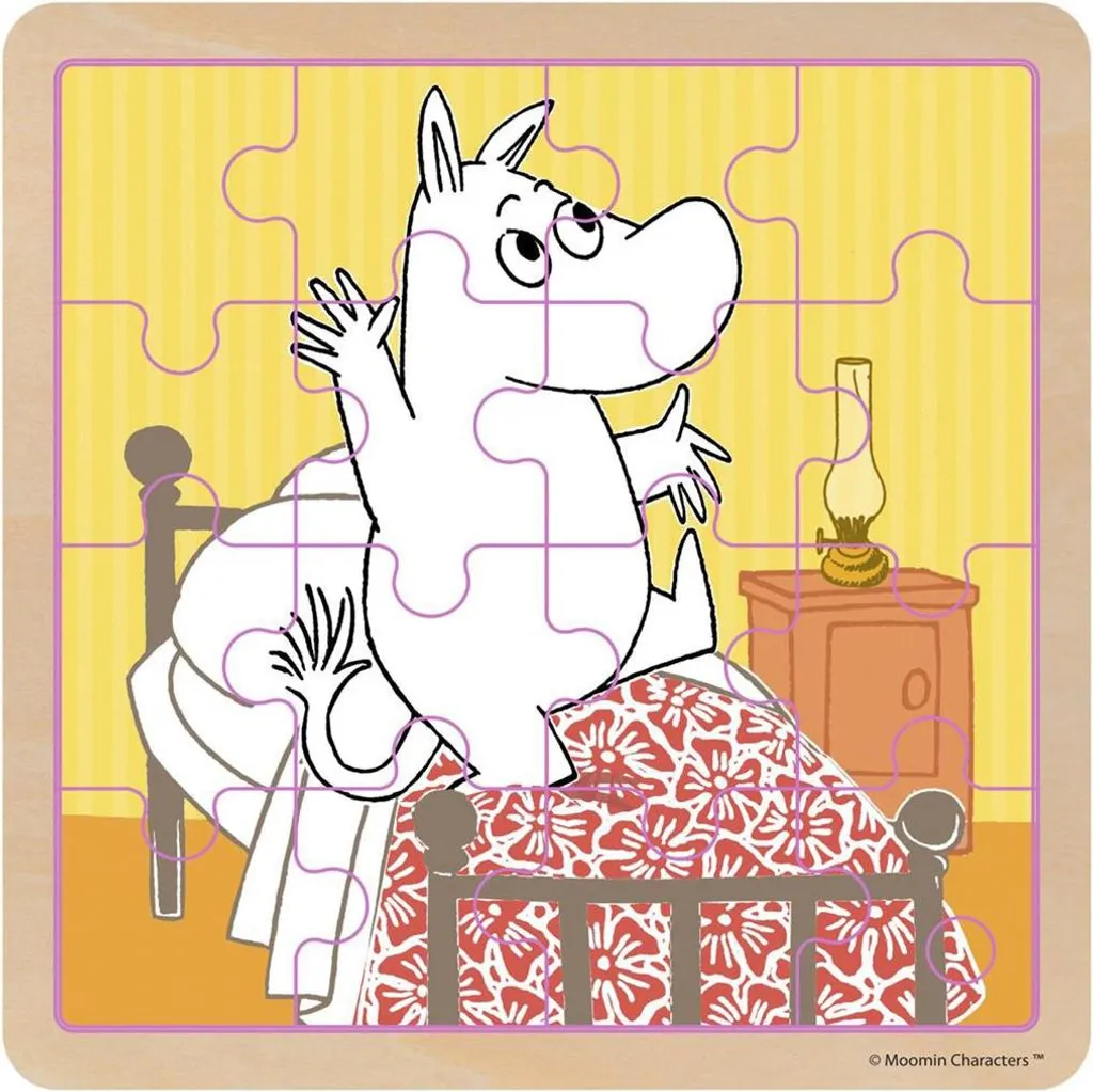 Anti-stress : Puzzle en bois Moomin Saut au coucher pour se relaxer