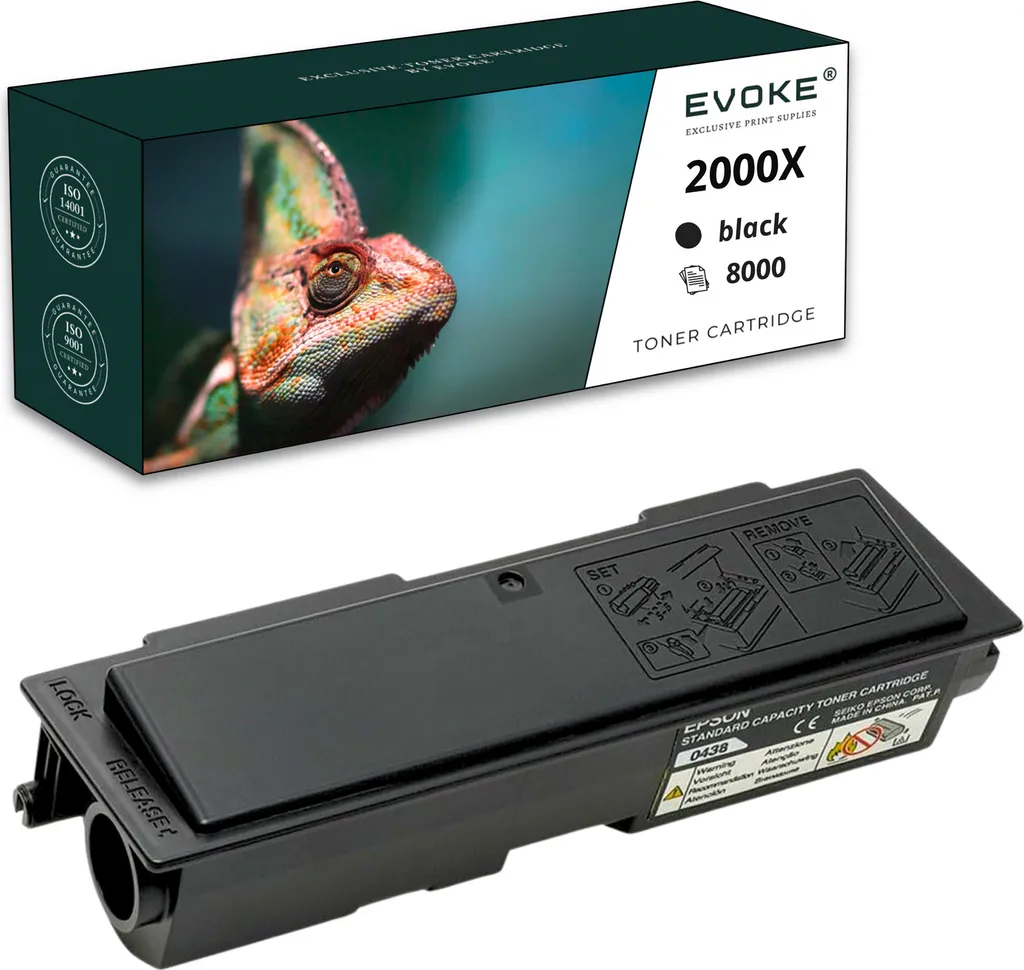 Toner Alta Capacità Epson M2000 C13S050437 Nero Compatibile 8K