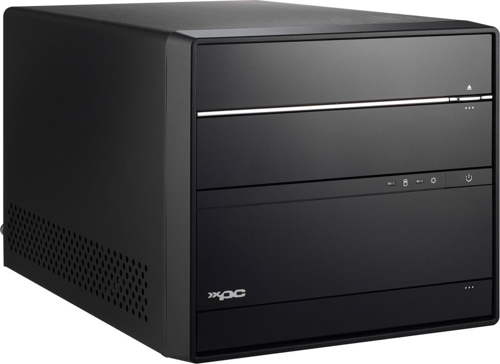 SHUTTLE Barebone XPC cube SH570R6 Socket LGA1200 4x 288-Pin DIMM 1xHDMI 2xDP 300W 80Plus Bronze