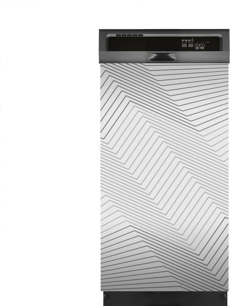 Aufkleber sticker 45x80 cm Dekorative folie Spülmaschine - Geometrische Muster Abstrakt