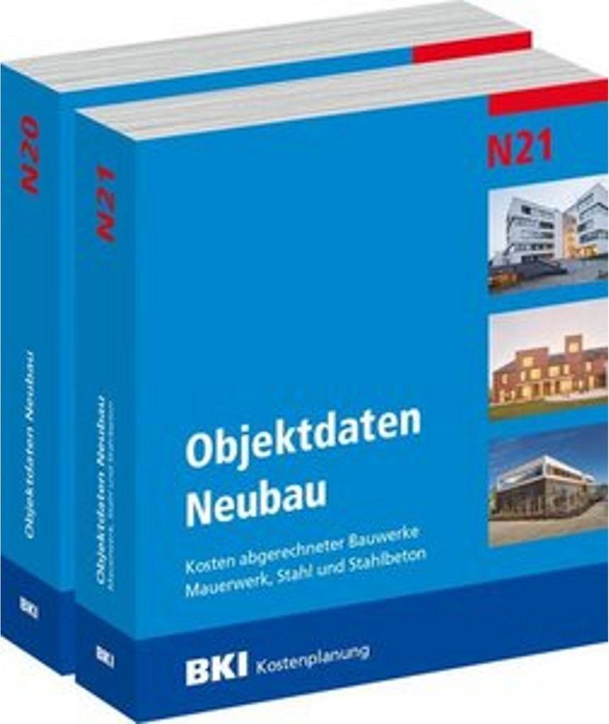 Buchpaket: BKI Objektdaten Neubau N20 + N21