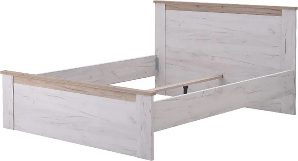 Lit 160x200 Claviere Robuste avec Matelas pour un Sommeil Réparateur