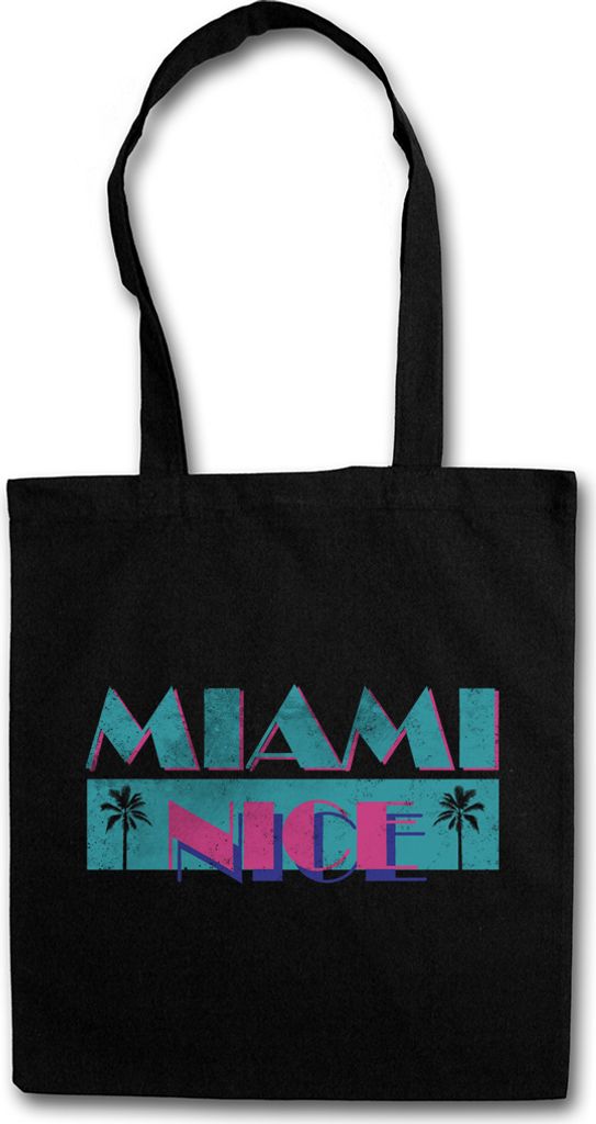 Urban Backwoods Miami Nice, Stofftasche, Farbe: Schwarz
