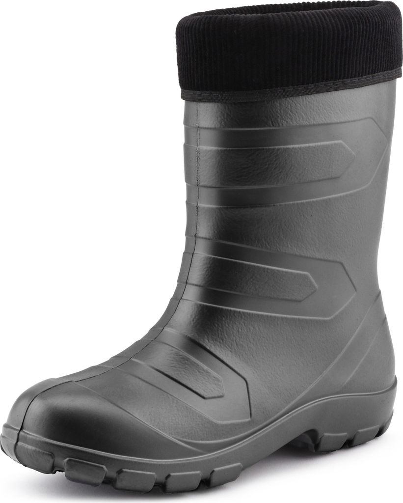 Ladeheid Damen Thermo Eva Gummistiefel federleicht LALMG879 (Graphite/Schwarz, 36 EU)