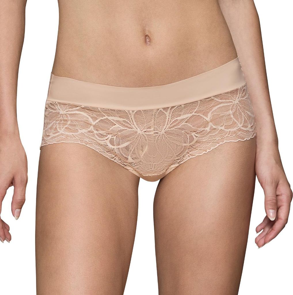 Triumph Body Make-Up Illusion Lace Short Slip Unsichtbare Abschlüsse, Zarte florale Spitze, Tragegefühl wie zweite Haut