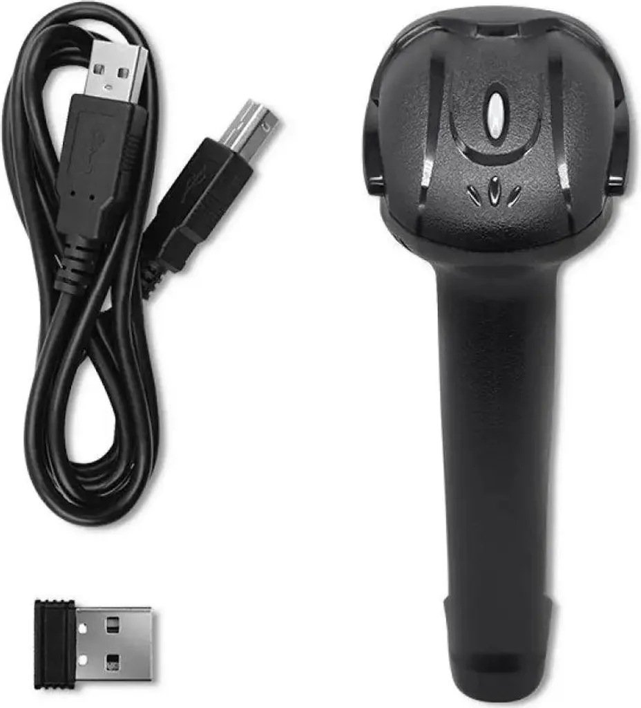 Scanner de codes-barres 2D sans fil Qoltec avec technologie 2.4 GHz - 11