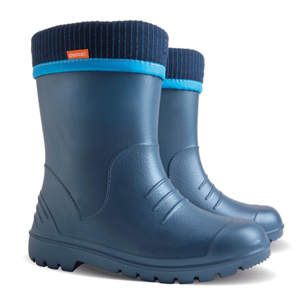 DEMAR  Gummistiefel DINO Gefüttert Regenstiefel mit Einlage Produktbild 