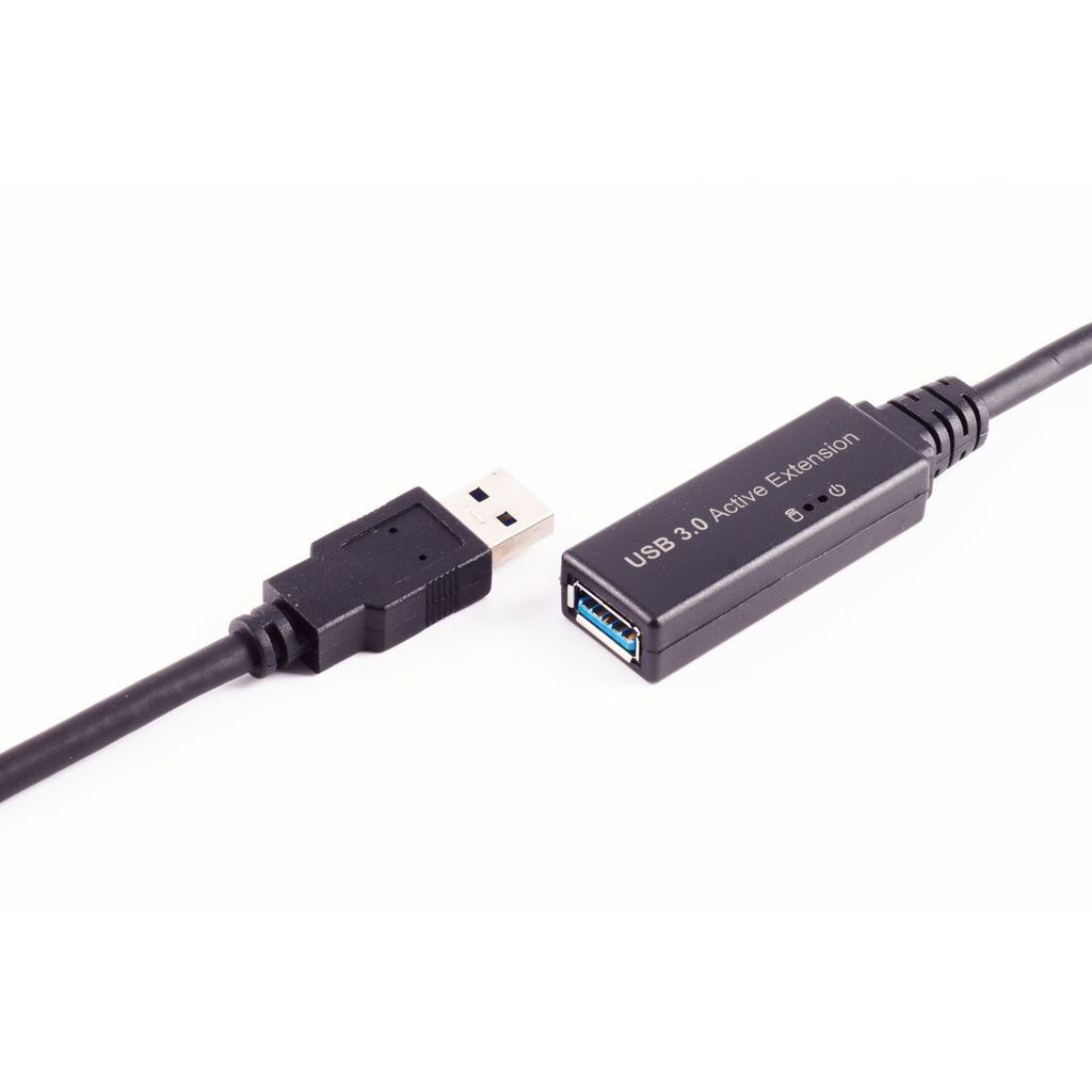 shiverpeaks BS13-39095 USB Kabel 20 m USB A Schwarz Produktbild 