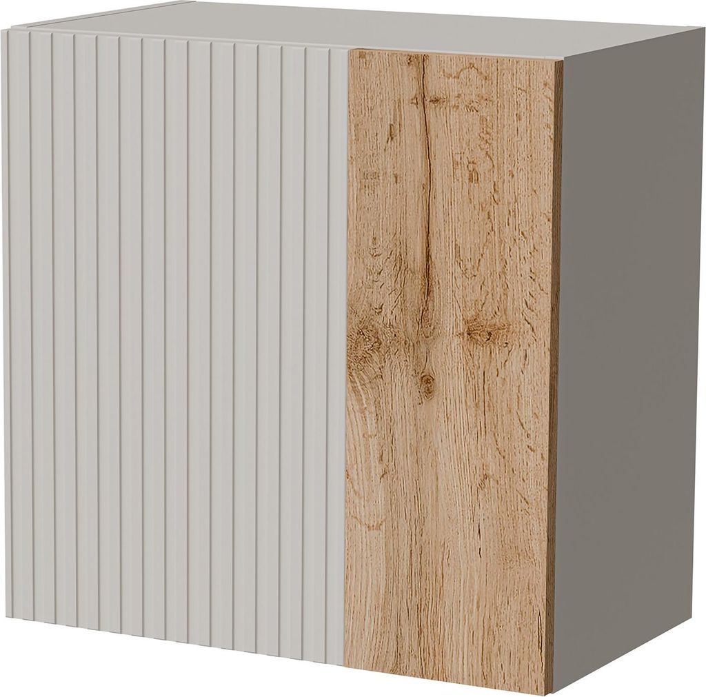 Dmora Hängeschrank Fonteno 49,9x50h cm Beige, ein flexibles Regal