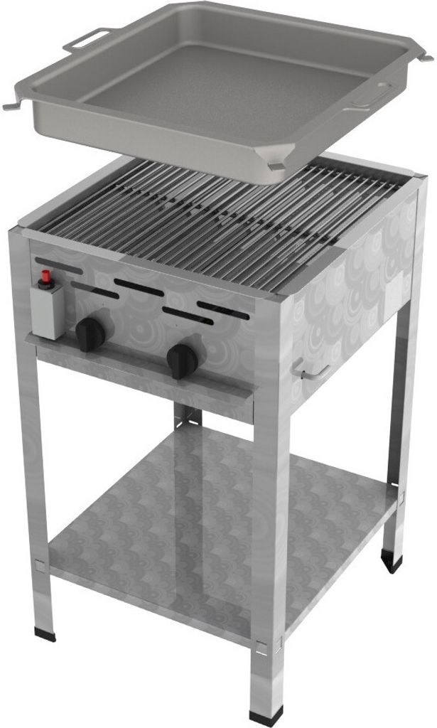 Gasbräter 2-flammig