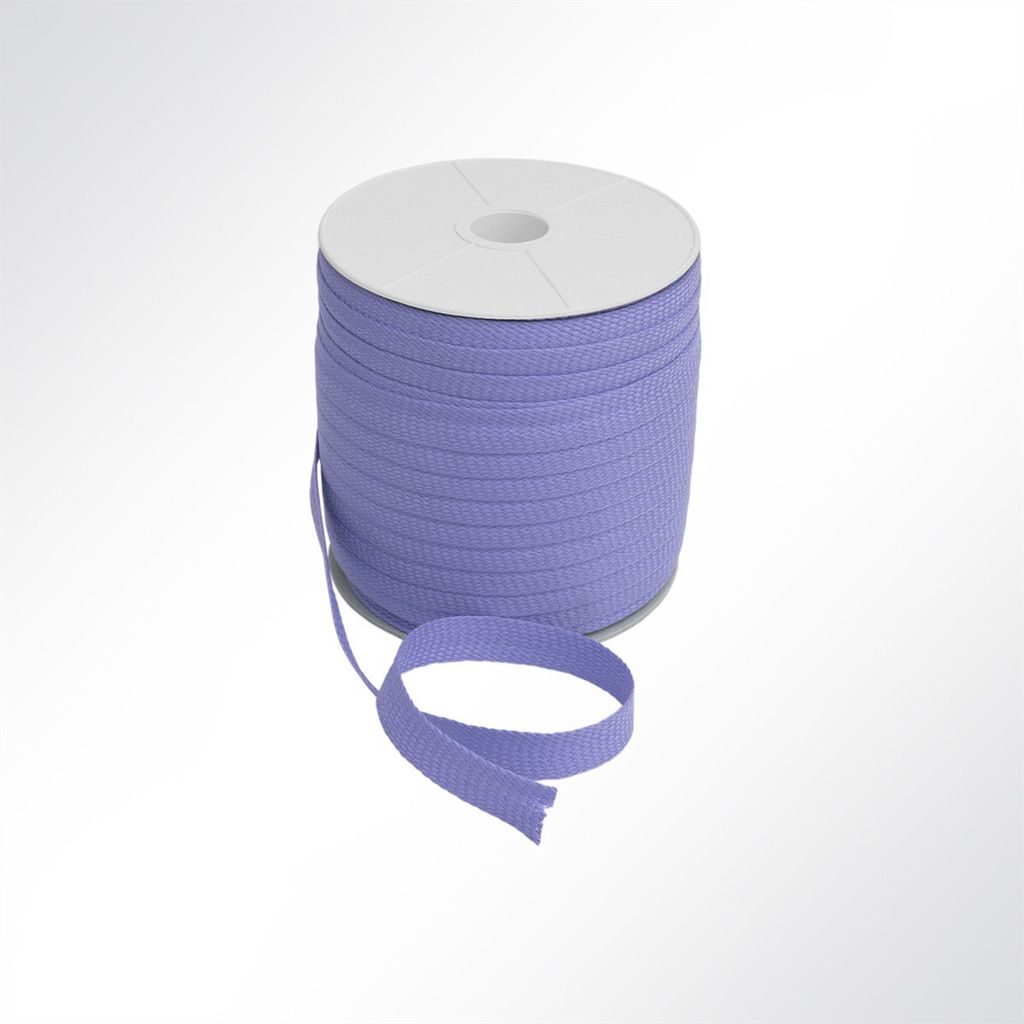 Lysel Acryl Einfassband für Taschen o. Sonnensegel (B) 25mm in lila VE 6m