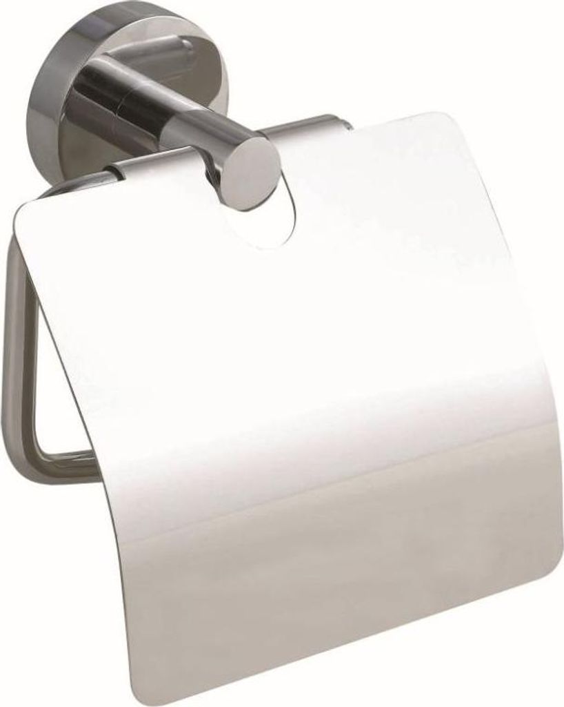 tesa SMOOZ Toilettenpapierhalter mit Deckel Produktbild 
