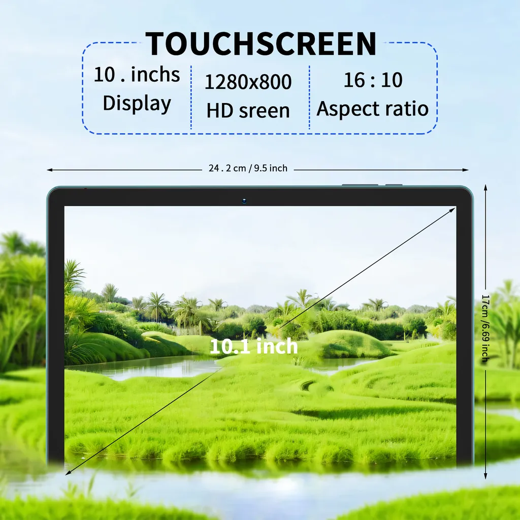 Tablette Android 10 Pouces avec Clavier et Souris - Pack Complet Bleu - 6