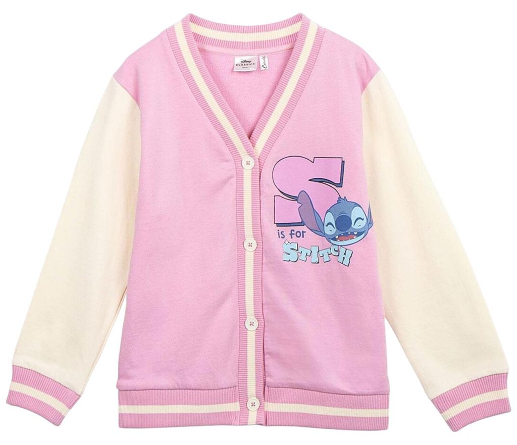 Sweatjacke Disney Stitch Rosa 152 cm