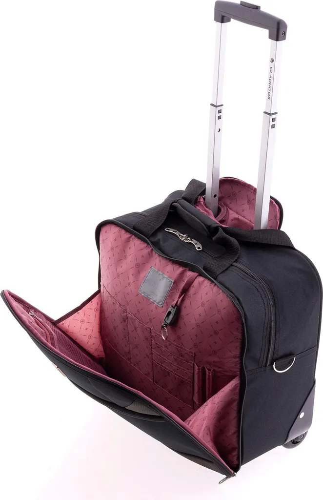Gladiator 2100 Trolley Pilote 36 cm avec Compartiment PC Portable