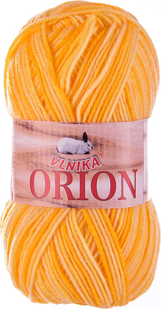 50g Farbverlaufsgarn Orion Color Strickgarn Häkelgarn Handstrickgarn mehrfarbig , Farbe:02 pastellgelb-hellgelb-mangogelb