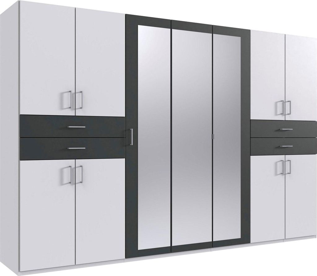 Armoire Taiga Armoire à portes battantes avec miroir Image du produit 