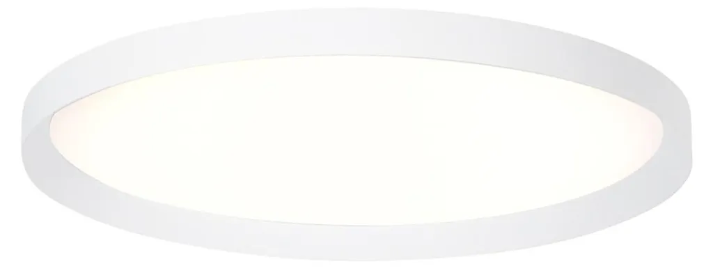 Grand luminaire de plafond LED blanc design Flady Steinhauer Ø 40 cm