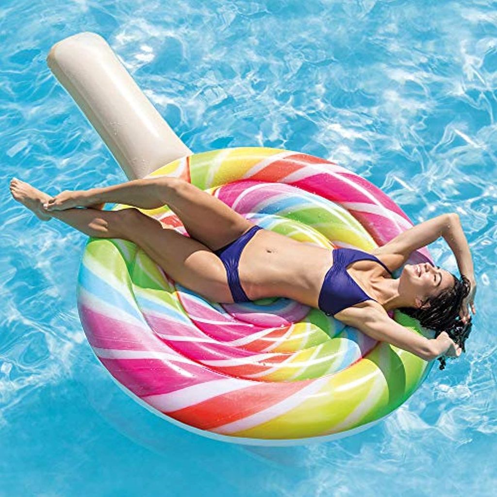 INTEX 158753 INTEX Lollipop Luftmatratze mehrfarbig Zdjęcie produktu 