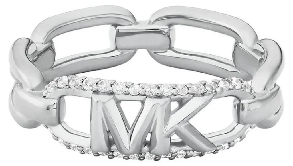 Bague en argent et oxydes de zirconium MKC1658CZ040 - Taille 49 mm