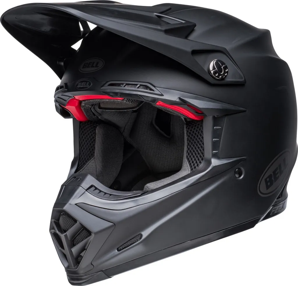 Bell Moto-9s Flex Casque Motocross Protection Triple Couche Noir XL