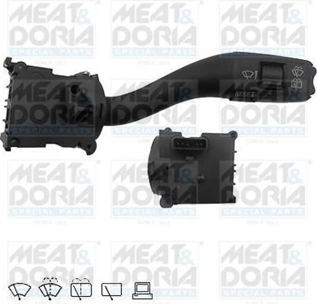 MEAT & DORIA 23425 Interruttore sul piantone dello sterzo OE 8E0953503C compatibile con A4 8E