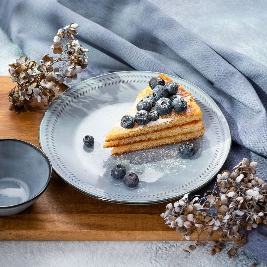 HOMLA BLUEJEANS Dessertteller blau