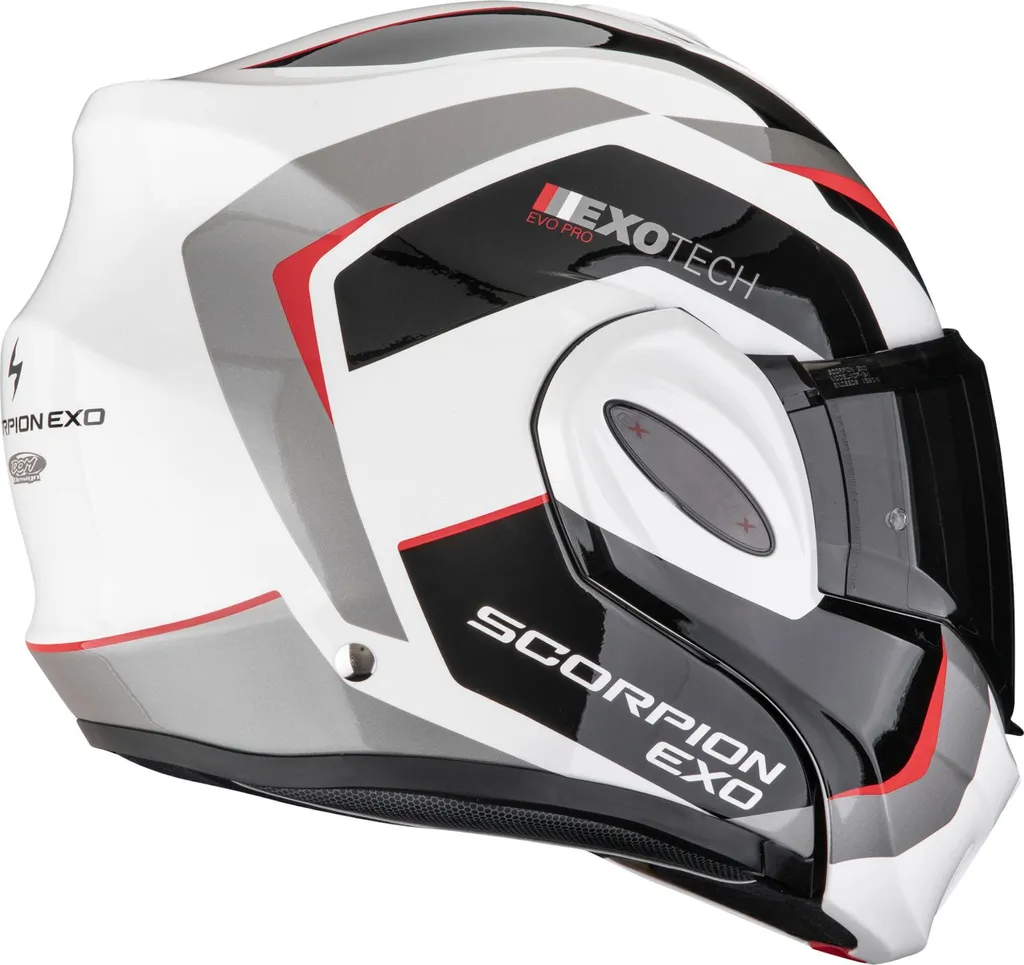 Casque Scorpion Exo-Tech Evo Pro Acuti : Stop Buée et Bruit en M - 3