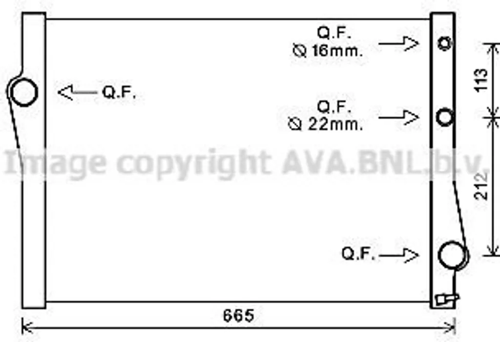 Radiateur de refroidissement PRASCO BWA2471 : fini la surchauffe BMW X5