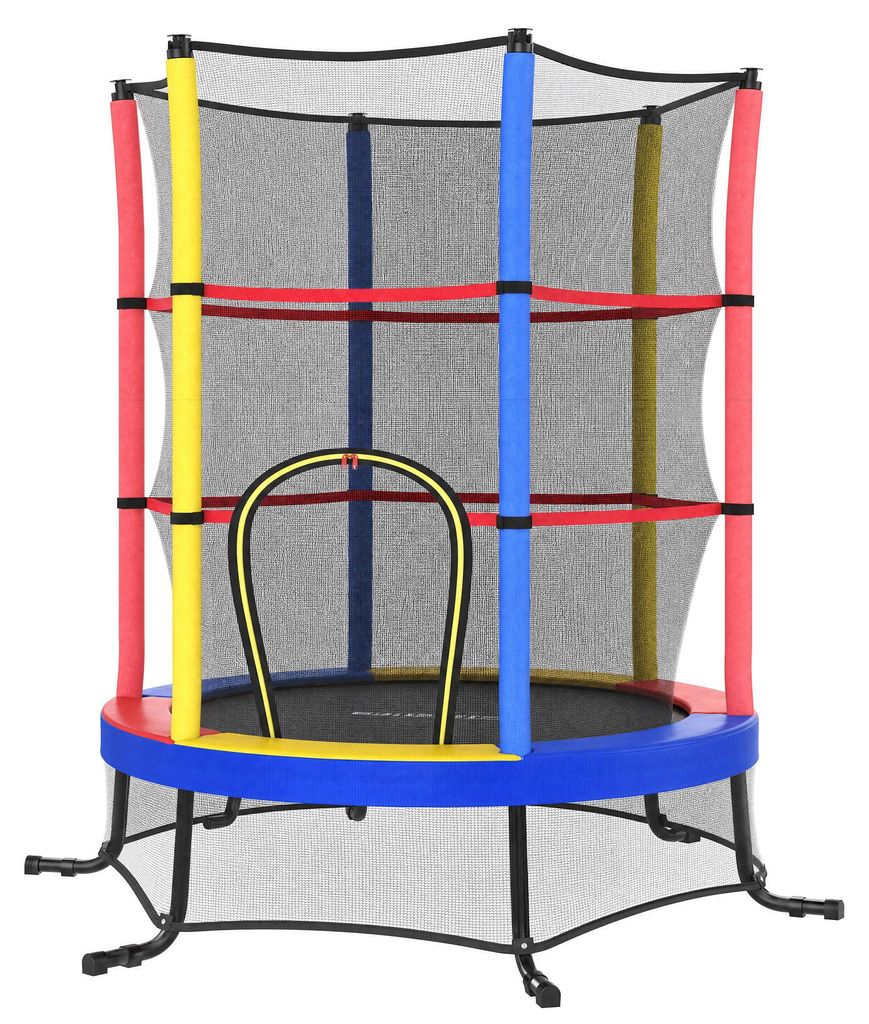 SONGMICS Trampolin Kinder, 174 cm Gartentrampolin mit Produktbild 