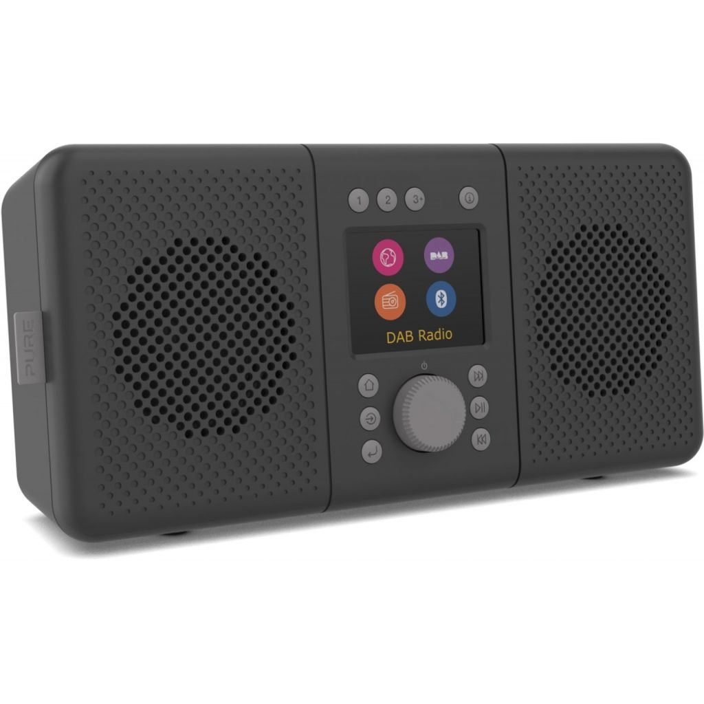 Pure Elan Connect+ Portable Numérique Charbon de bois Image du produit 