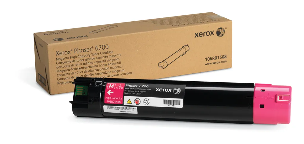 Toner Originale Xerox 106R01508 Magenta: Colori Vibranti per Phaser 6700