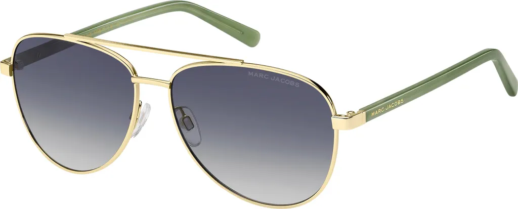 Marc Jacobs MARC 760/S Lunettes Soleil Femme Verres Dégradés Or et Vert