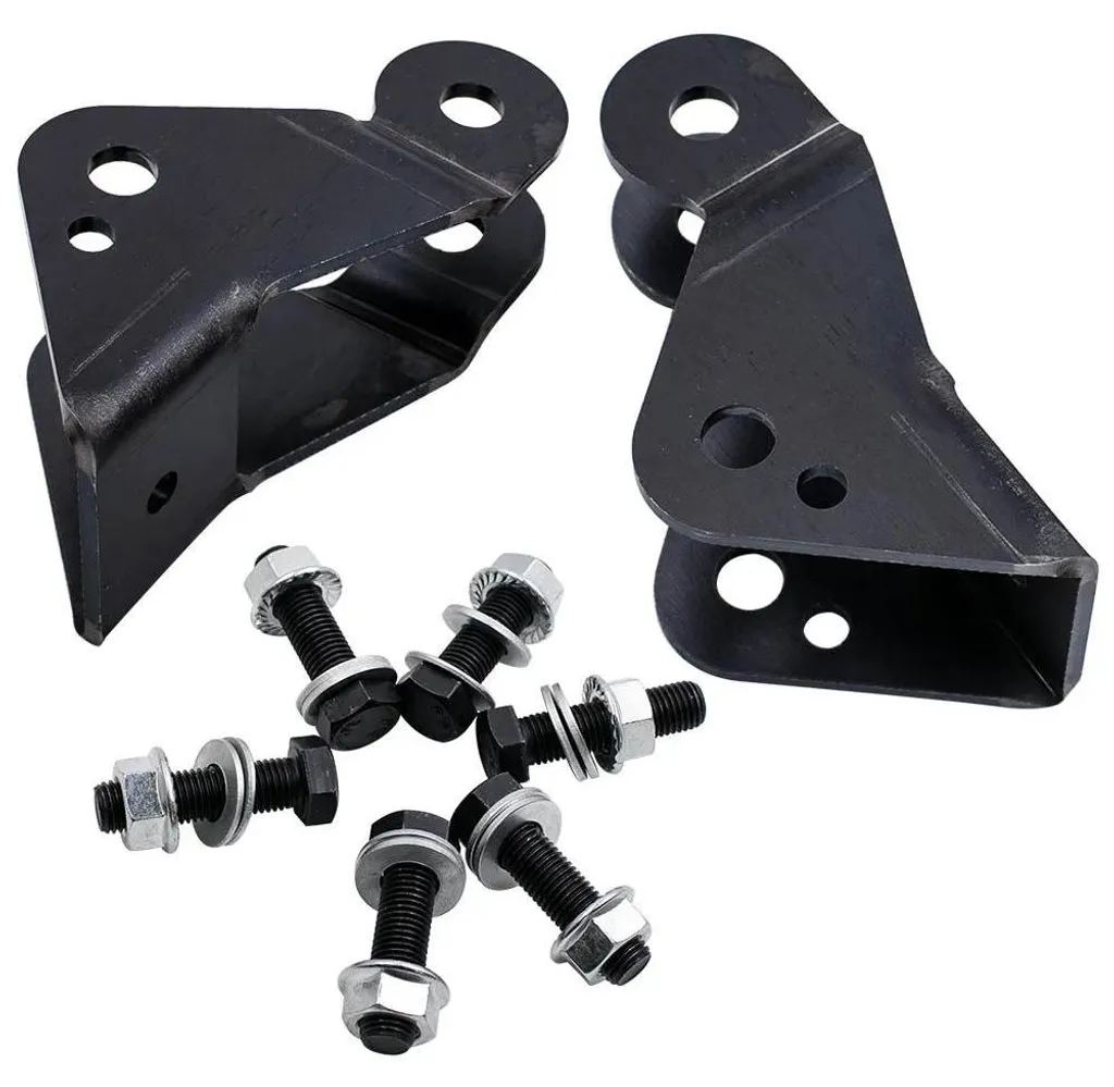 Rallonges d'amortisseurs de performance pour kit de rabaissement noir