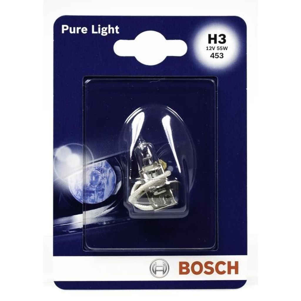 Bosch H3 Pure Light Kfz Glühlampe 12V, PK22s