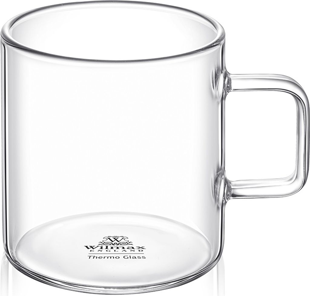 Bicchiere in vetro borosilicato trasparente Wilmax, Immagine del prodotto 