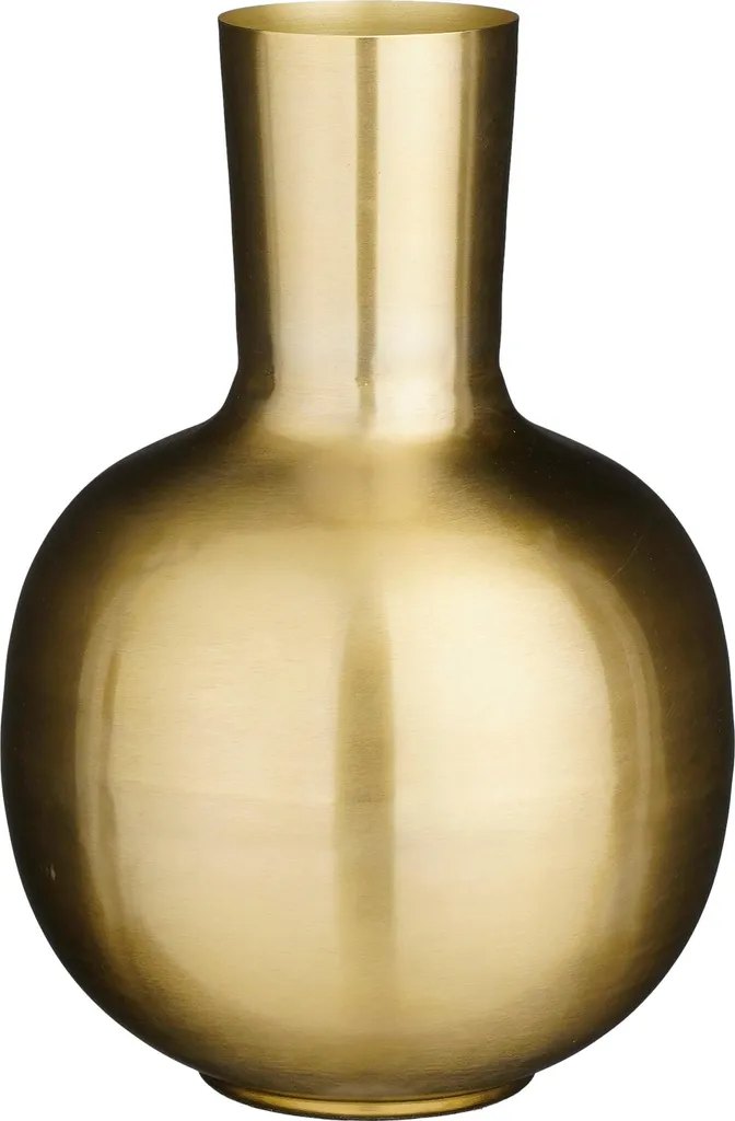 Vase Déco de Table pour Salon et Réception - Mica Dara Fer Doré 42 cm