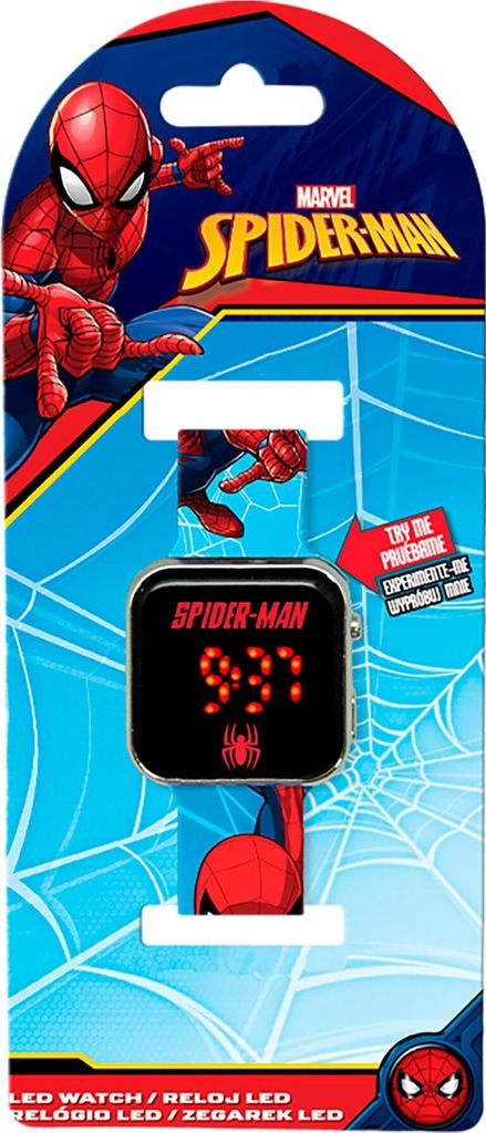Zegarek LED dla dzieci Marvel Spider-Man od KIDS LICENSING Image du produit 