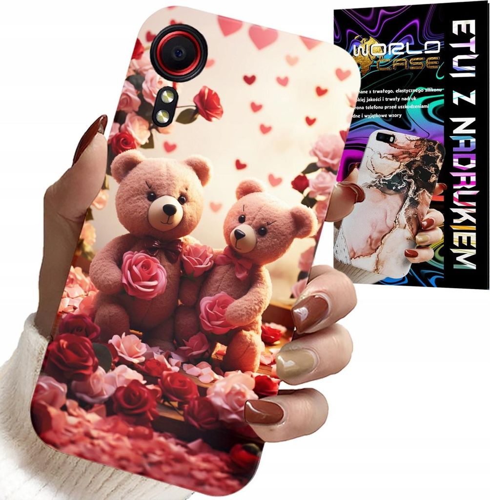 Gehäuse Für Samsung Galaxy Xcover 7 - Teddybären, Liebe Dich, Herzen Viele Gehäusedesigns