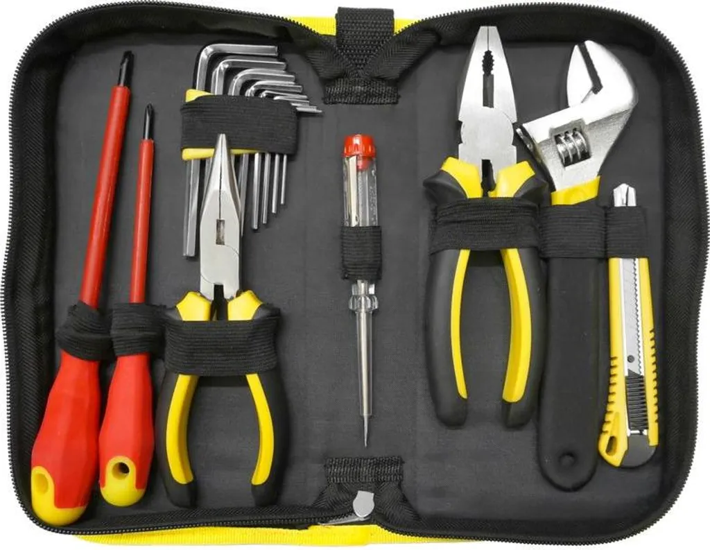 Set Utensili Strend Pro CMT-05.0113: 13 Pezzi Essenziali in Borsa